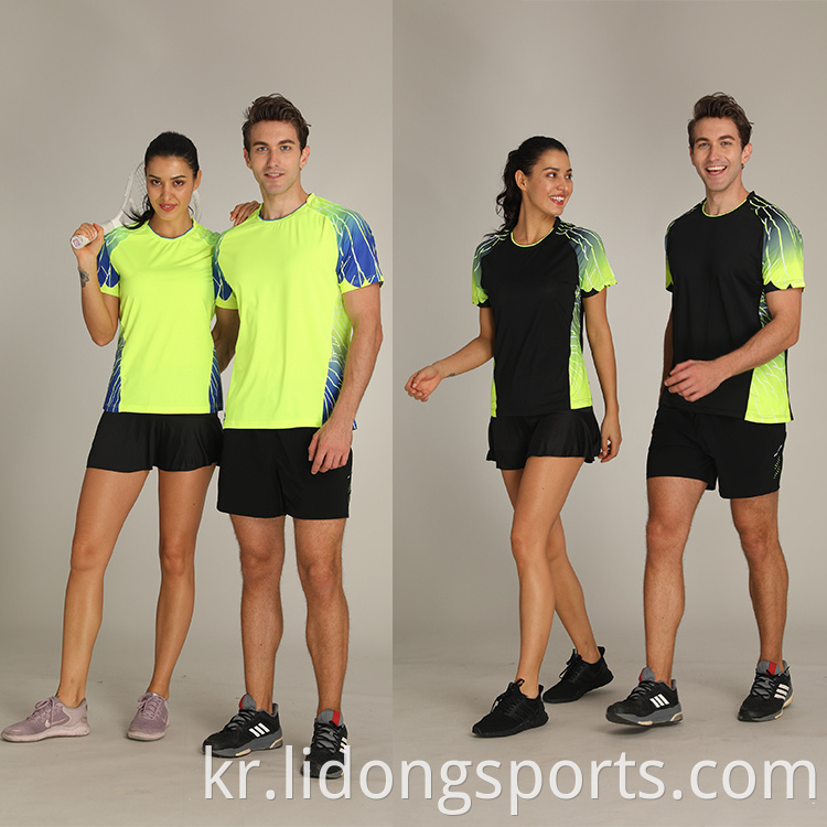테니스 착용 스포츠 착용 체육관 착용 꽉 유연한 옷 디지털 인쇄 착용 피트니스 착용 테니스 옷